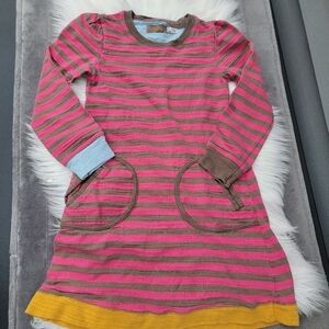 Joules Striped Dress 9-10